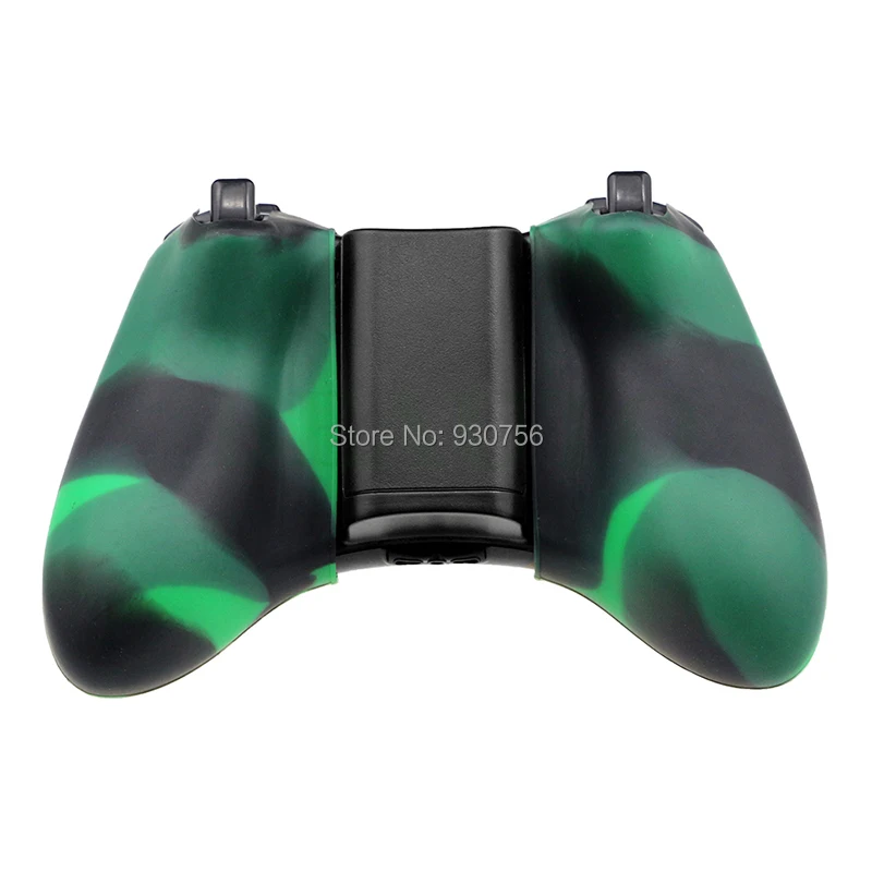 Камуфляжный Мягкий силиконовый чехол для контроллера Xbox 360|Чехлы| |