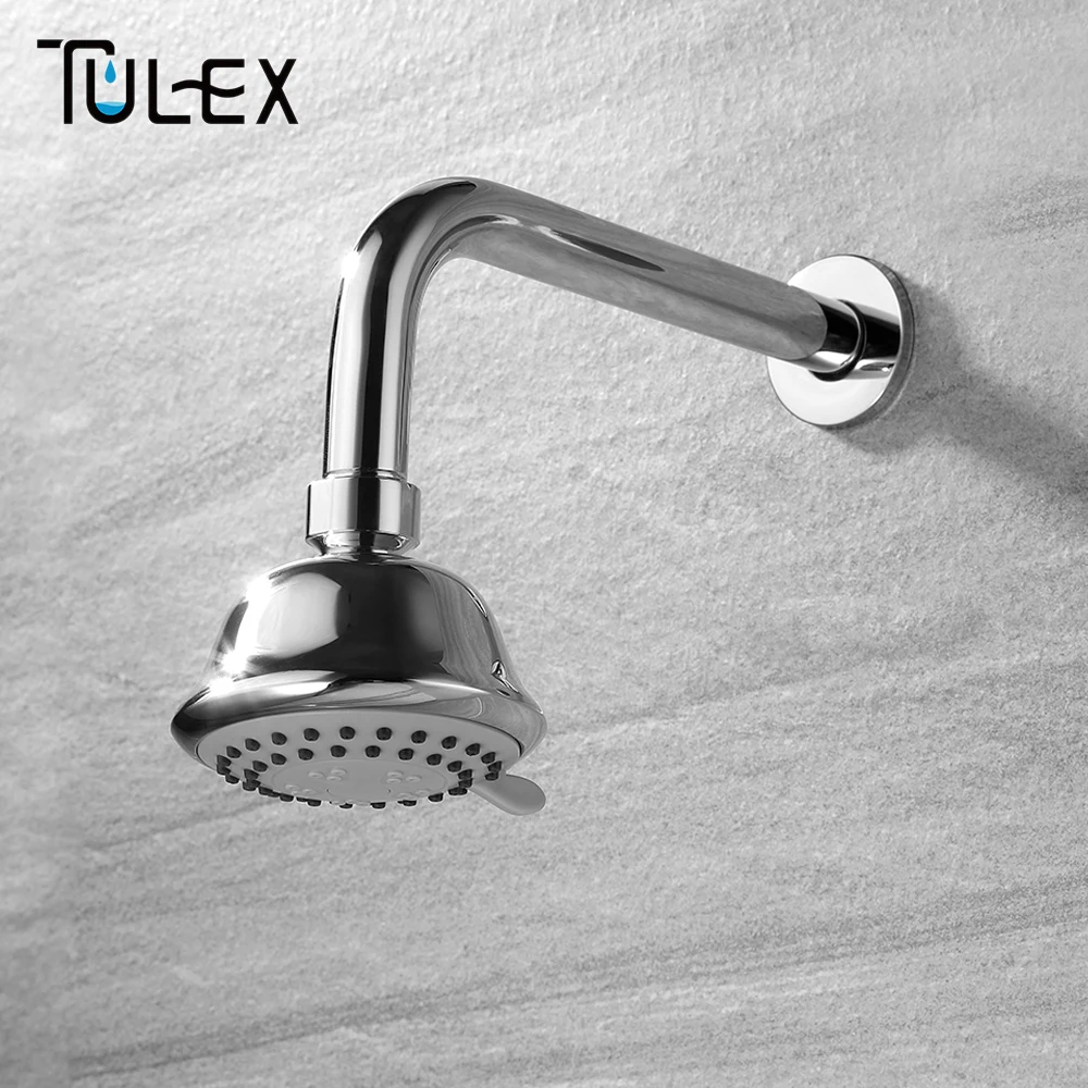TULEX душевая головка G1/2' три функции полированный хром Замена для душа дождь Душевая Головка Одна Головка