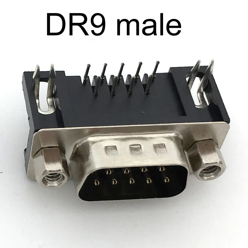10pcs/lot Computer DB9 DR9 Female Male to Solder Type Adapter Connector | Обустройство дома