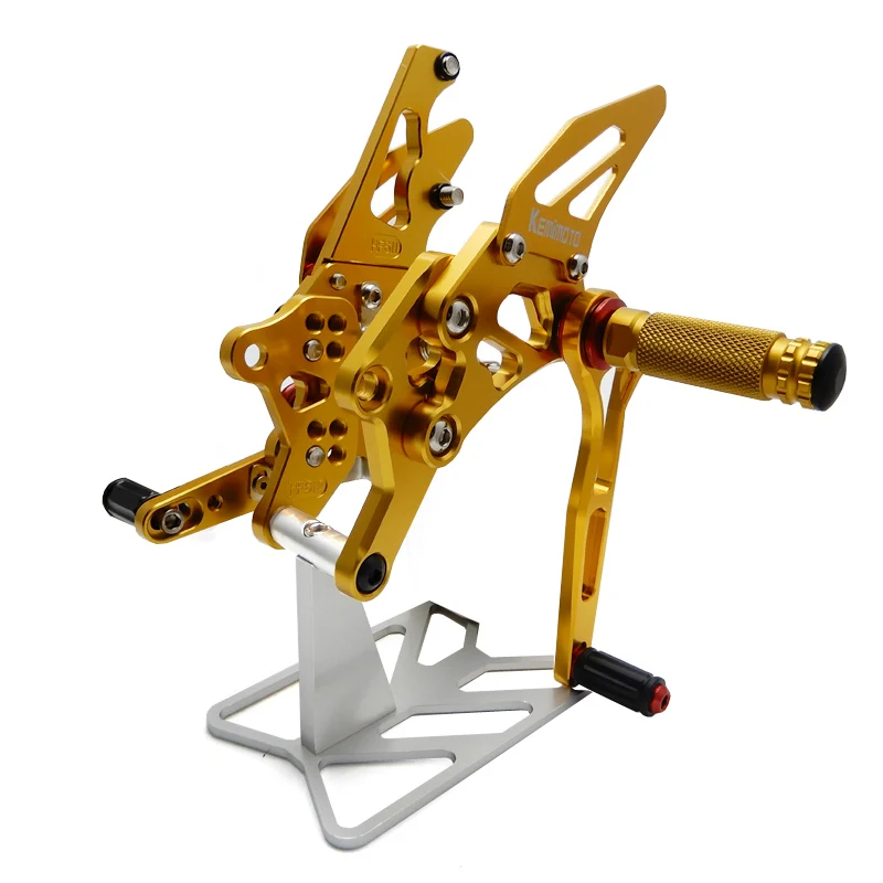 Задняя подставка для Yamaha R25 R3 MT25 MT03 2014 2020 CNC Регулируемая ног|rear set|foot pegsadjustable rearsets |