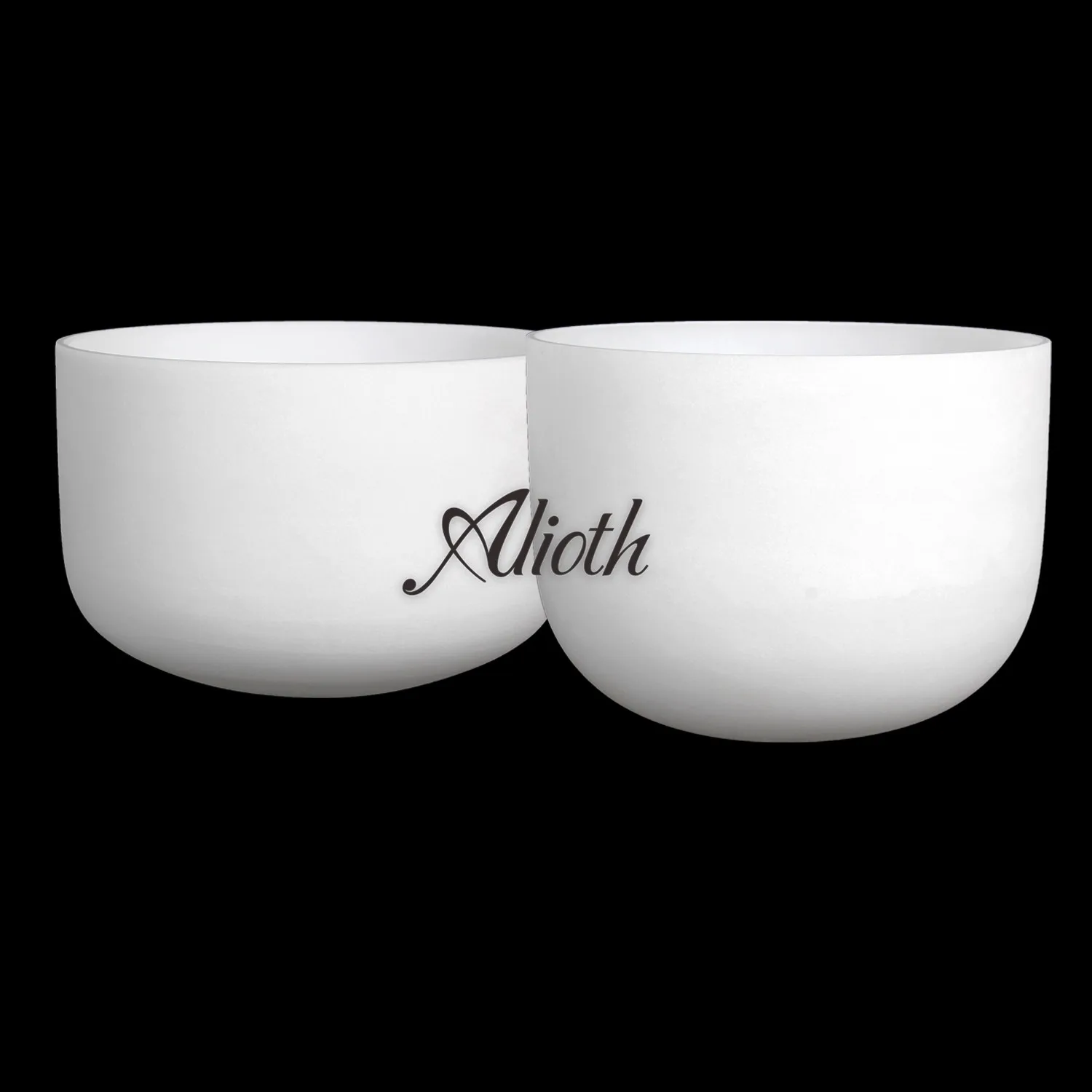 Чаша Поющая с белым кристаллом для балансировки чакр/йоги/медитации/звуковой