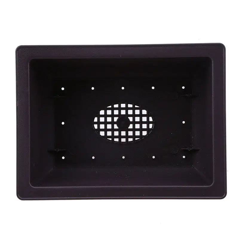 Имитация пластика цветочный горшок балкон квадратный цветок бонсай чаша