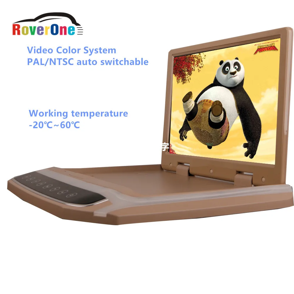 Автомобильный DVD плеер RoverOne 14 дюймов 1080P USB FM HDMI SD|roof mount monitor|monitor flipflip down monitor |