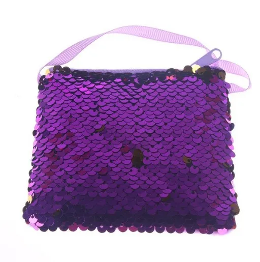 lavender Мода Русалка Блестки портмоне Для женщин Сумочка партия молния клатч для девочек блестящие кошелек - Цвет: lavender