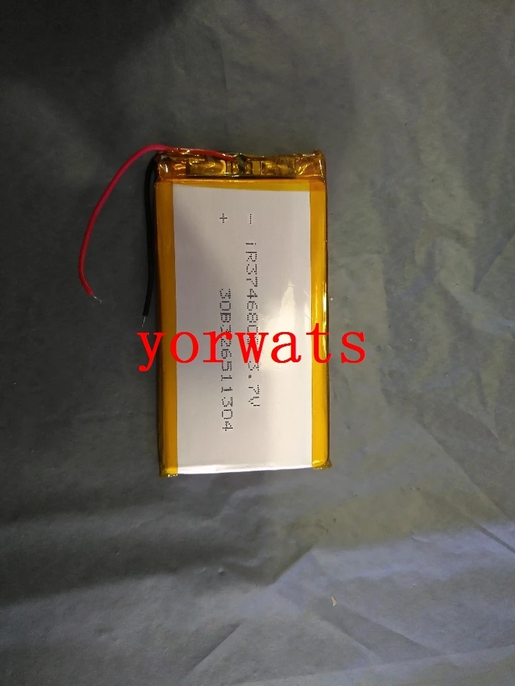 

New Hot A Rechargeable Li-ion Cell 3.7V polymer lithium battery 374680