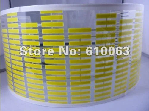 80CM*19CM Car Music rhythm lamp led sound activated equalizer Multi color flashing free shipping |