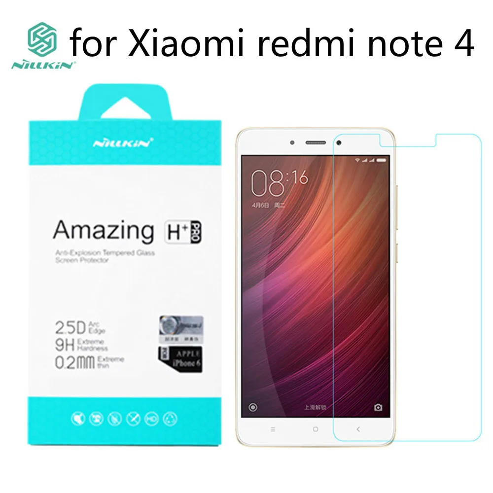 Закаленное стекло Nillkin Amazing H + PRO 2.5D для Xiaomi Redmi Note 4X 4 глобальная версия 4|screen