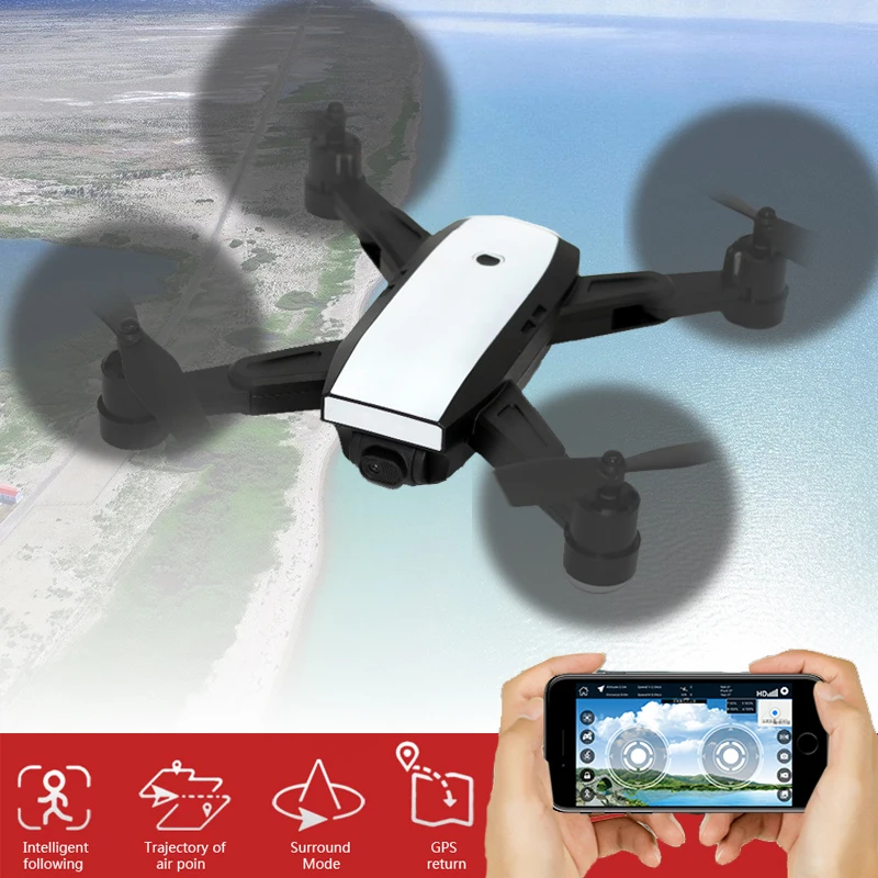 Peradix LH-X28WF самолет Wi-Fi FPV 720 P HD камера gps слежение за мной Квадрокоптер стабильный карданный приложение управление селфи вертолет Дрон