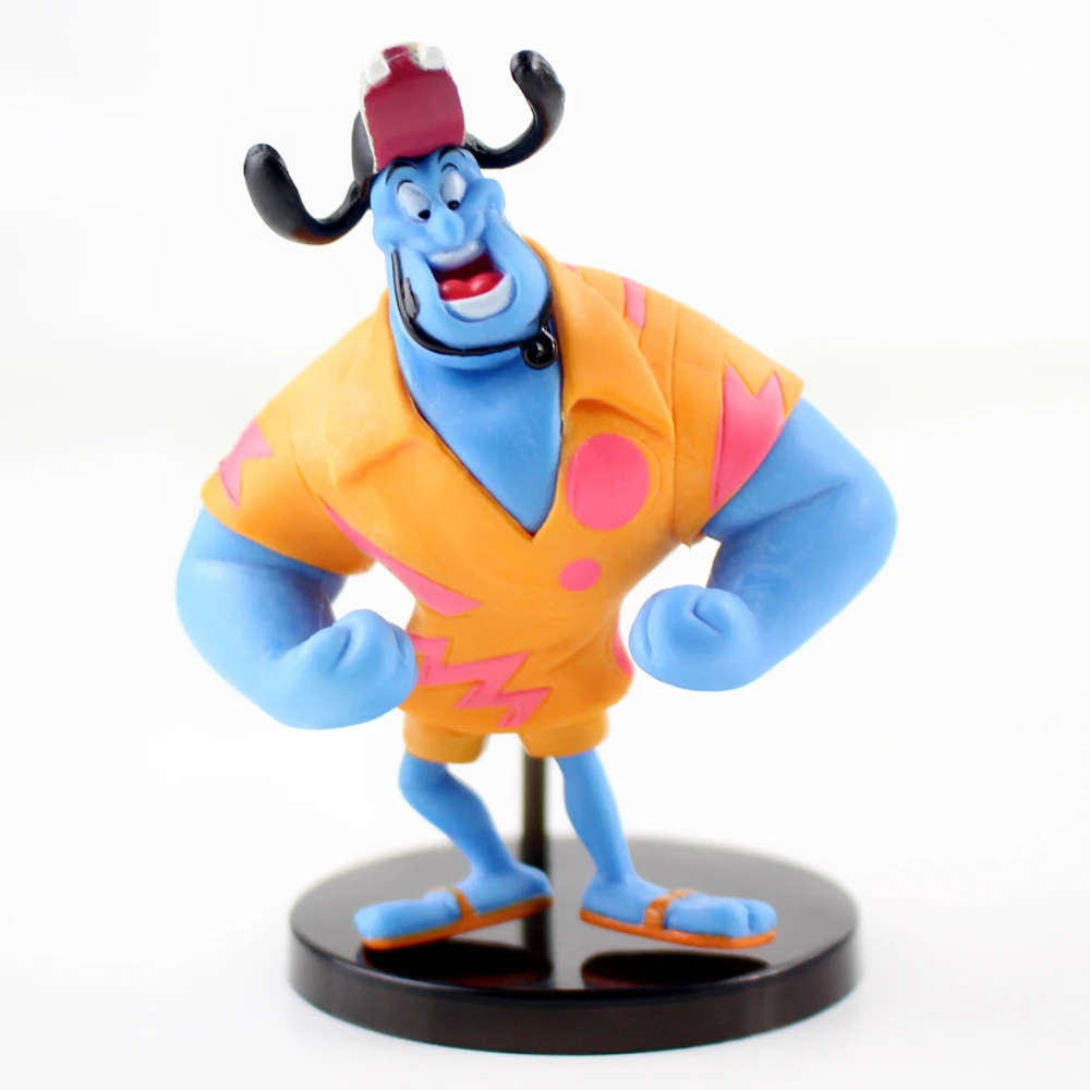 5 шт./компл. WCF Аладдин волшебная лампа Гение мини ПВХ экшн-Фигурки игрушки