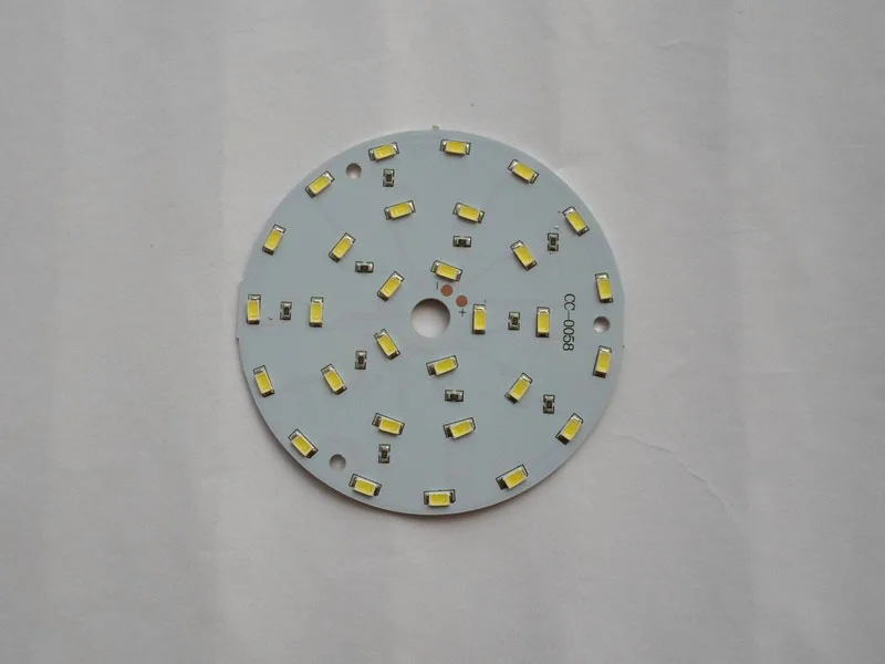 10X Высокое качество 12V вход 5630SMD 3~ 21В, круглый светодиодный светильник доска