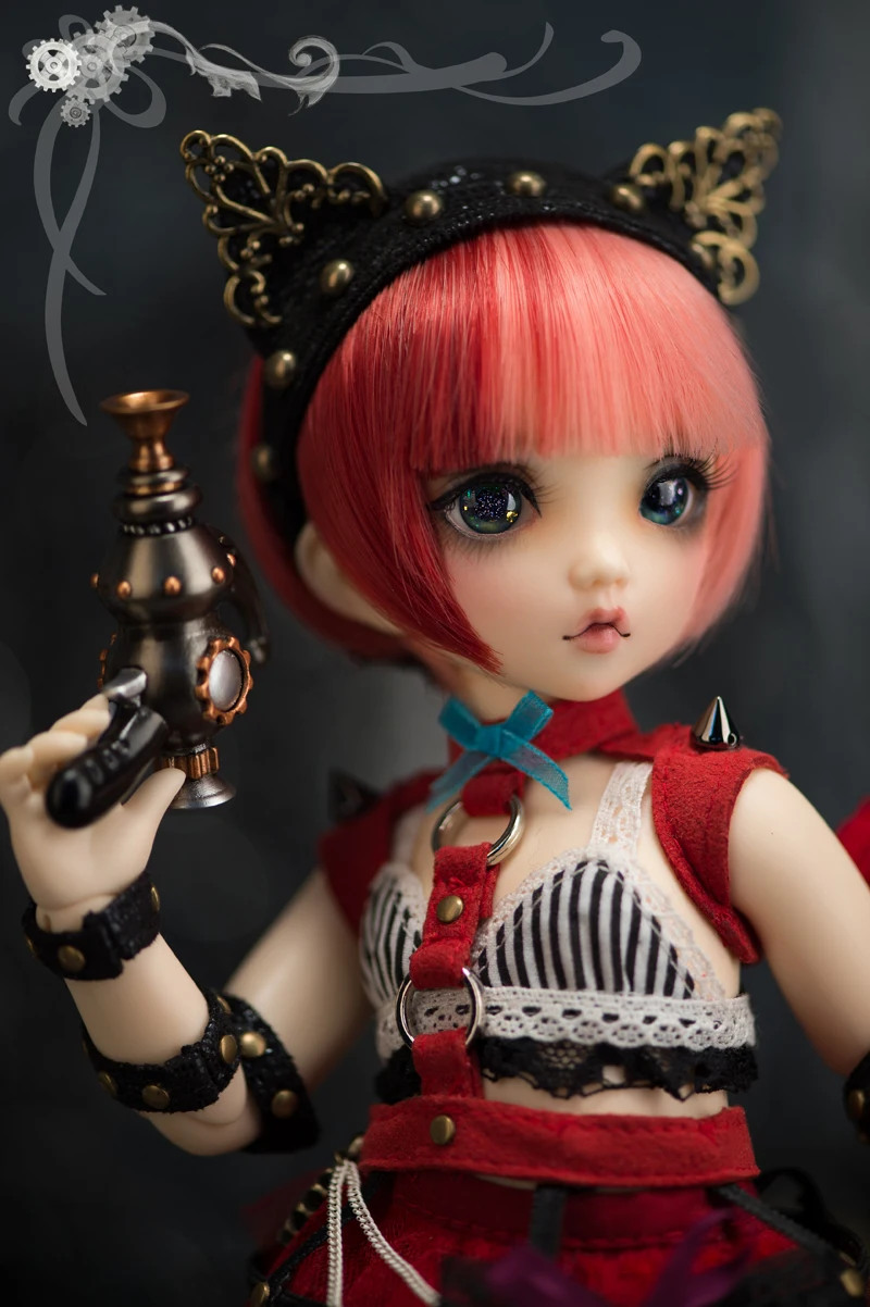 AQK(AQK) BJD 1/6 Mio Смола Кукла пятно(бесплатно отправить пару глаз