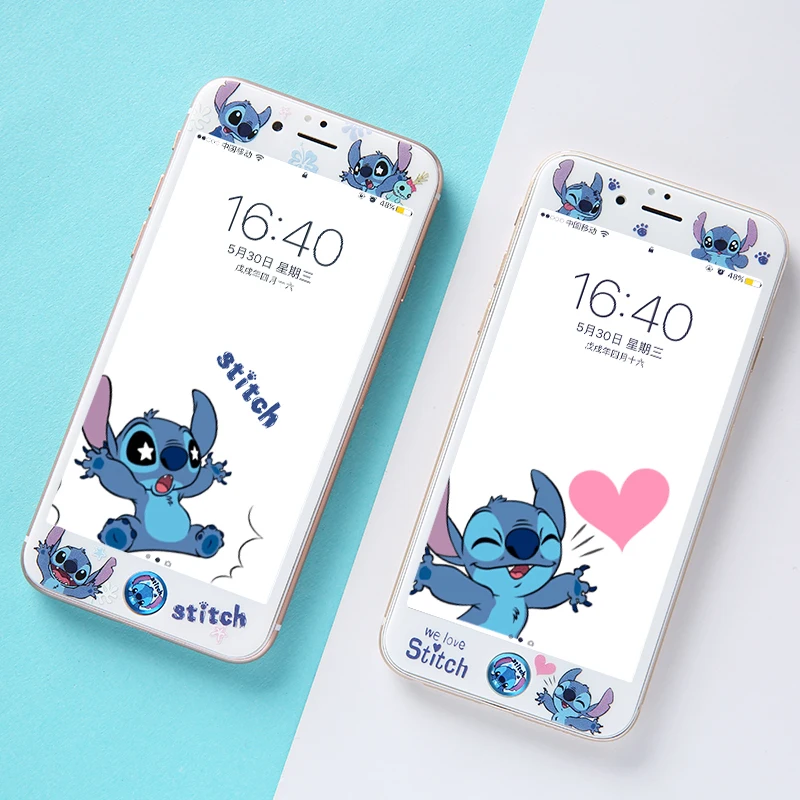 Закаленное защитное стекло с мягкими краями для iPhone 6 6s plus|Защитные стёкла и
