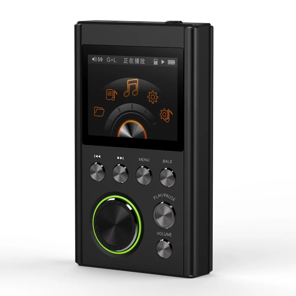 SHMCI C5 MP3 HIFI DSD Профессиональный музыкальный плеер Поддержка усилителя наушников DAC