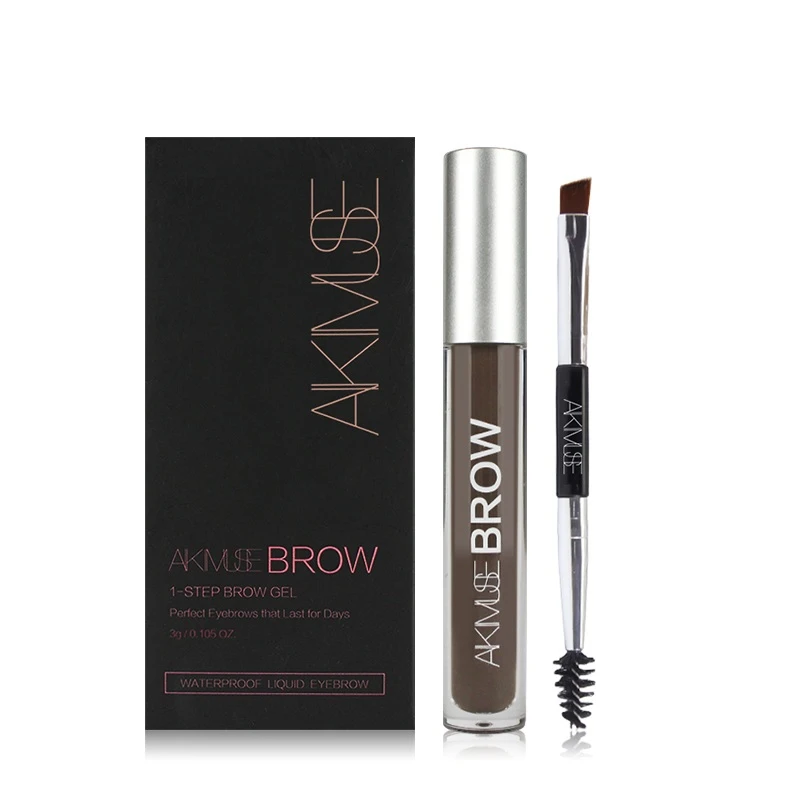 Натуральный окрашенный крем для бровей Полупостоянный стойкий