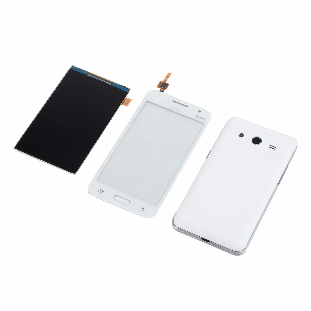 Новый ЖК дисплей корпус сенсорного экрана для Samsung Galaxy Core 2 G355 G355H крышка