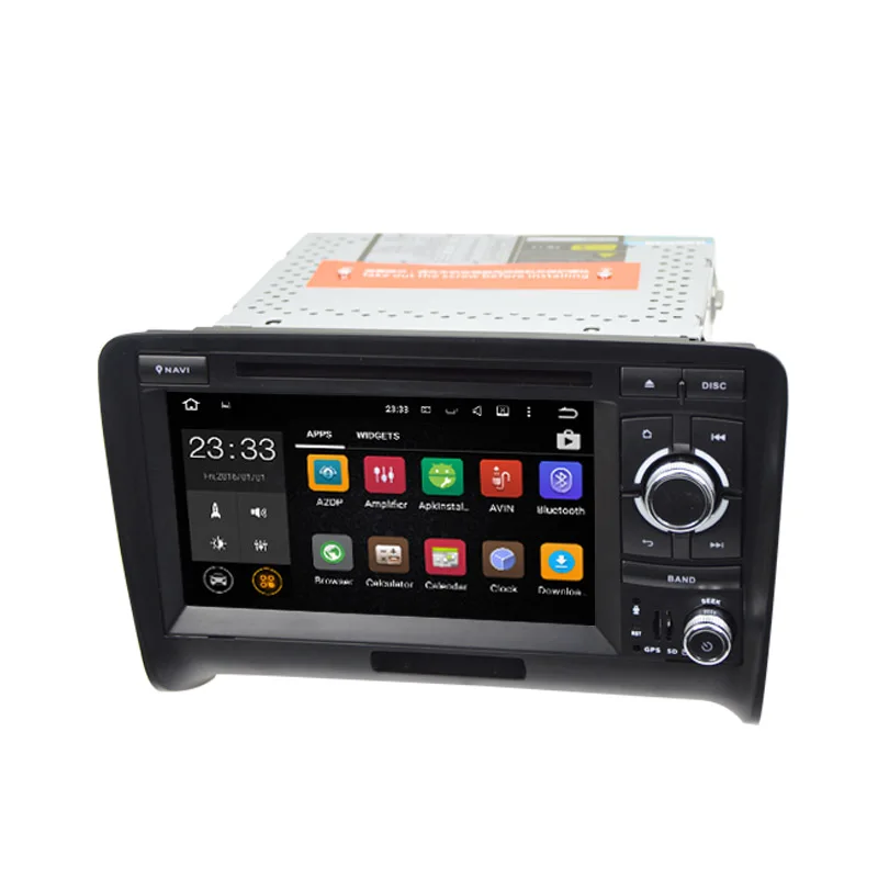 7 InchAndroid 9 0 автомобильный DVD плеер мультимедиа для Audi TT/TTS 2006 2012 с Wifi OBD2 DAB GPS