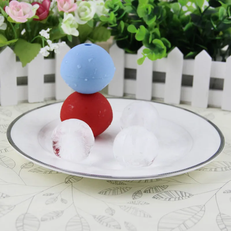 5 шт./лот силиконовая форма льда Сфера 3D Силиконовая ледяная для заморозки