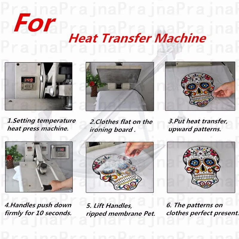 

Prajna Round Heat Transfer Flower Van Gogh's paintings Traditional Chinese Dragon Stickers On Clothes DIY For T-shirt Decoration