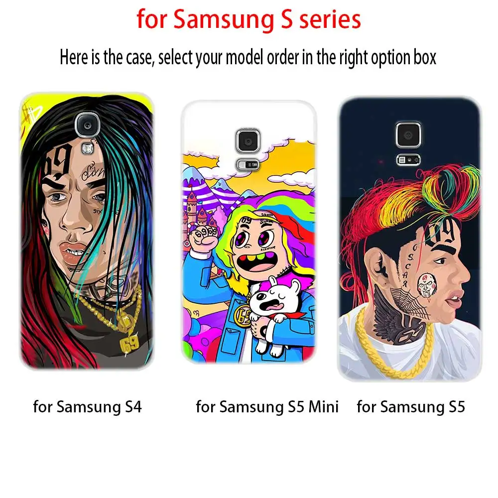 Мягкий силиконовый чехол для Samsung S30 S20 S11 S10 S9 S8 Plus lite 11e 10e Uitra S7Edge Tekashi69 6ix9ine 69 Rap singer |