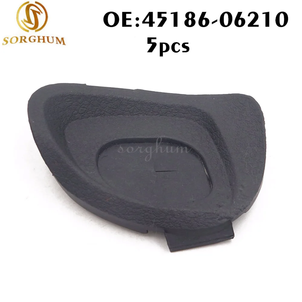 

5PCS Steering Wheel Cover 45186-06210-E0 45186-06210 45186-06210-C0 Cruise Control Switch Handle Cover For Toyota Camry