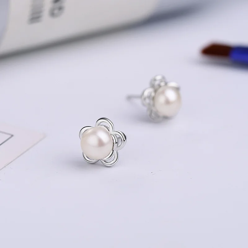 

Женские серьги-гвоздики Tremella S925, с жемчугом