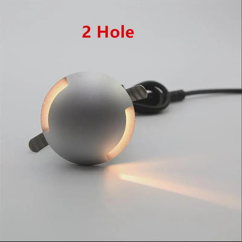 6 шт. высокое качество алюминиевый светодиодный светильник 3 Вт IP67 подземный