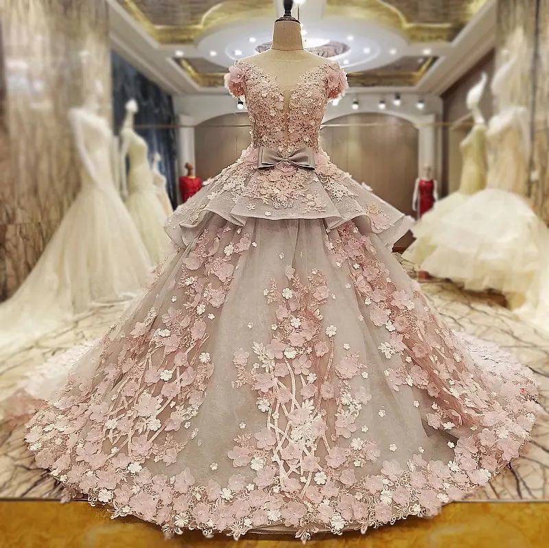 

AIJINGYU Wedding Dresses Lace Sexy Gowns With Prices Pearl Beads Online Chinese Store Long Bridal Gown engagement Wedding Dress