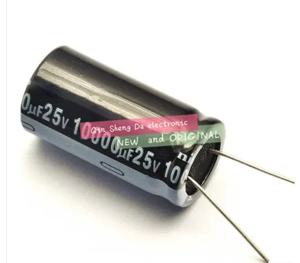 Алюминиевые конденсаторы 25V10000UF 18х35 мм 10000 мкФ 25В 100% хорошее качество 20 шт. |