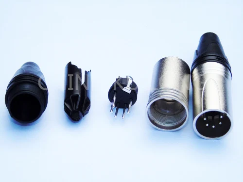 Высококачественный 5 контактный разъем xlr мама и папа с 3 шт. NC5MXX NC5FXX|connector 5pin|connectors