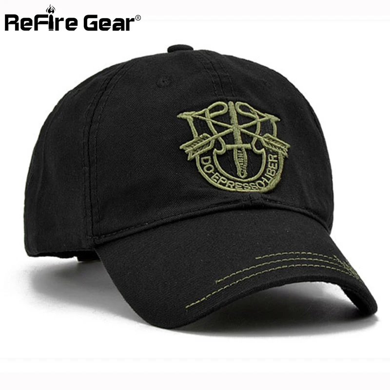 Refire gear бейсбольная кепка мужская тактическая камуфляжная кепка Повседневная летняя унисекс модная кепка армейская с вышивкой Регулируемая хлопковая бейсболка