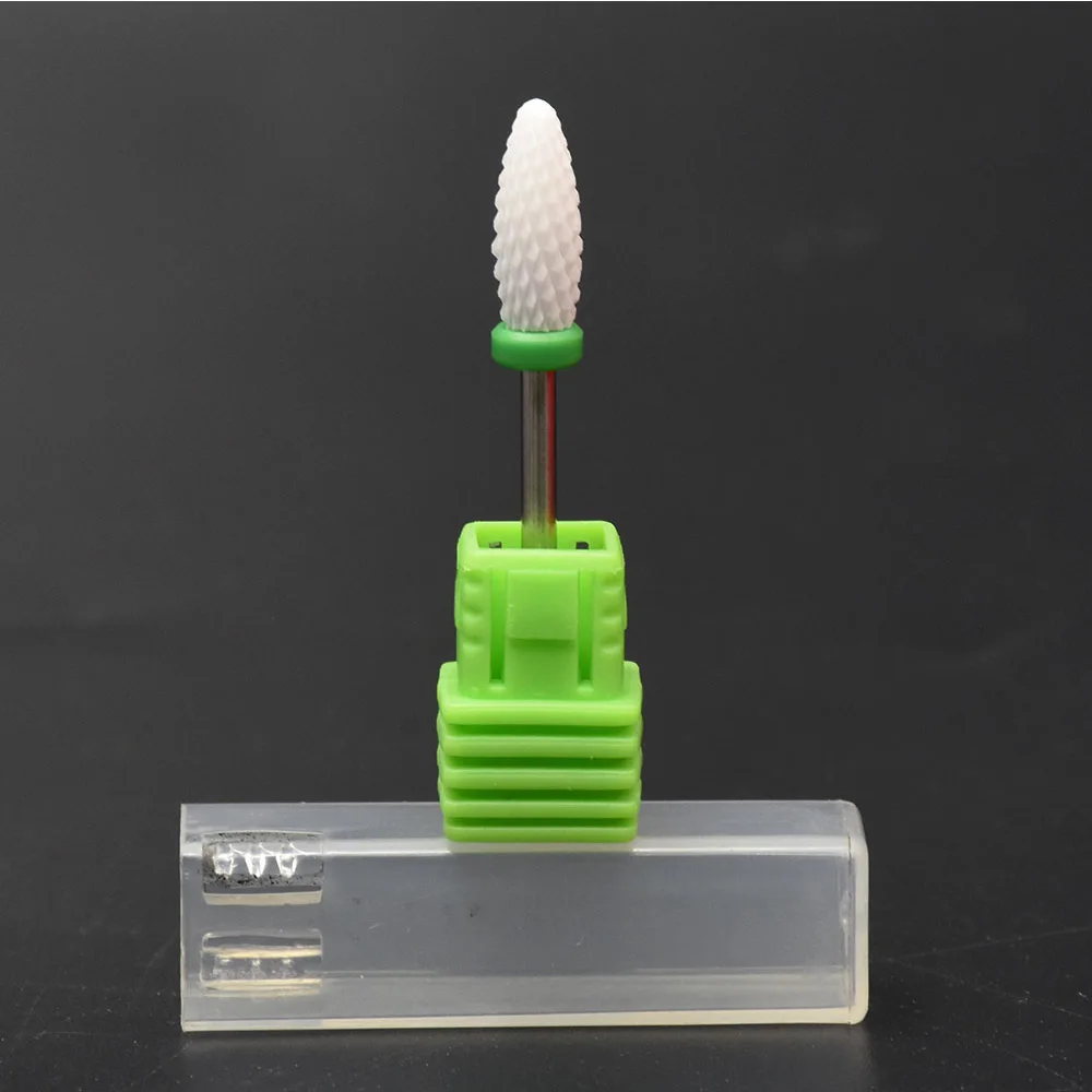 1 шт керамический сверло для ногтей роторное Фрезерование резак Маникюр машина