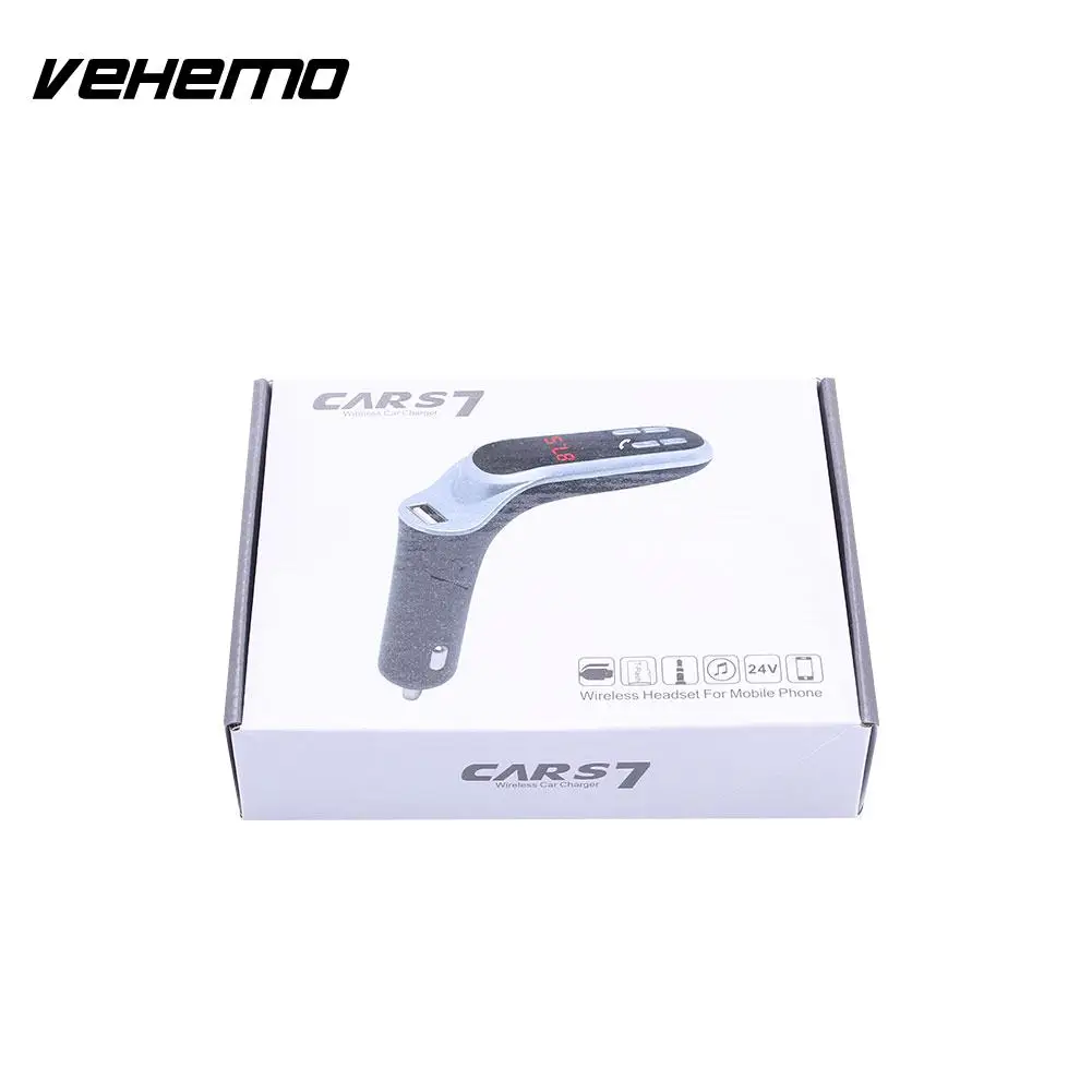 Vehemo ЖК дисплей 12 В fm передатчик DSP эха Смарт Премиум качества Bluetooth|FM-трансмиттеры|