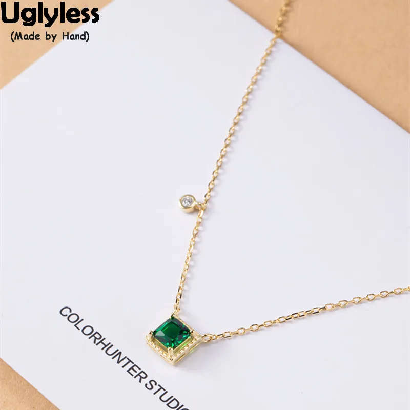 Женские ожерелья-Чокеры с изумрудами и звездами мини-размер из 100% настоящего