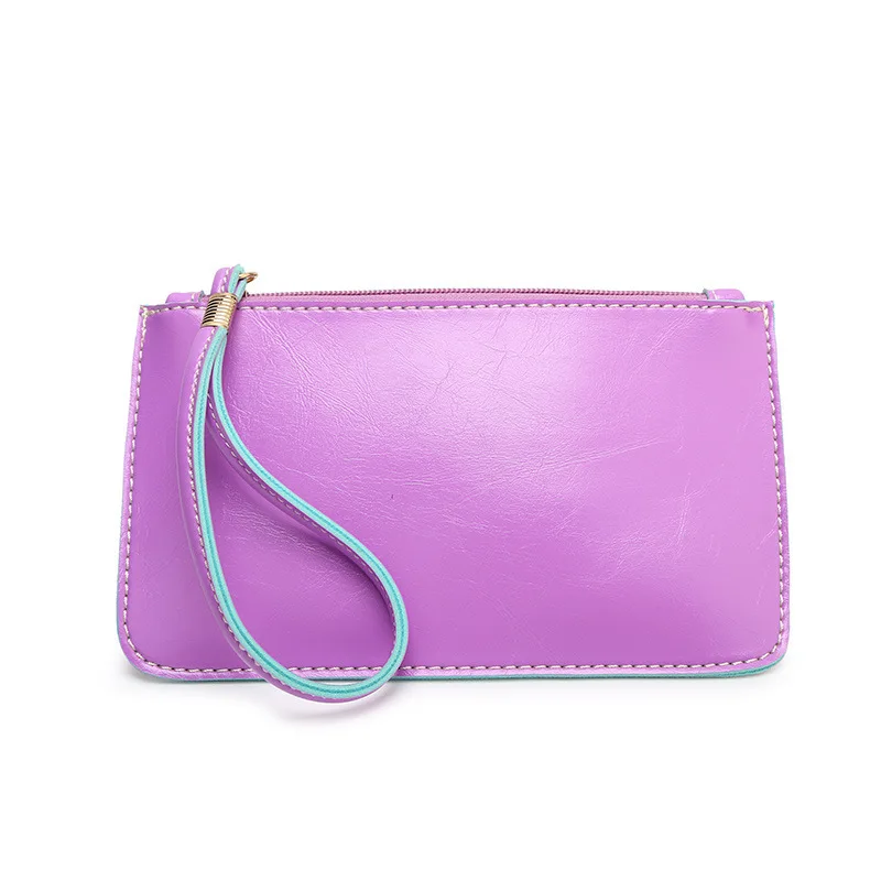 Модные брендовые Дизайнерские Длинные женские кошельки ярких цветов Женский