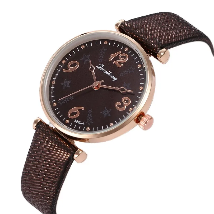 Часы наручные женские кварцевые круглые Модные Аналоговые брендовые Роскошные