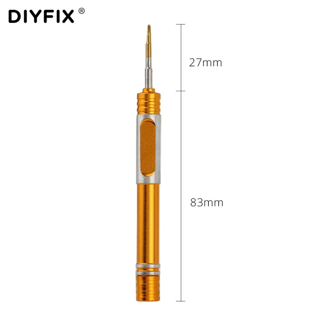 

Magnetic Screwdriver 0.6 Y-Type 0.8 Pentalobe 1.5 Cross 2.5 Phillips 2.5 Hex for iPhone DIY Disassemble Opening Repair Tool Set