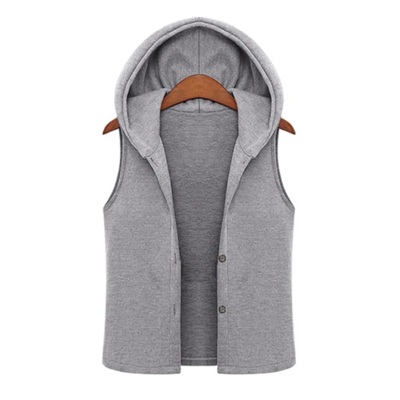 Женская джинсовая куртка с капюшоном синяя длинным рукавом на пуговицах модель