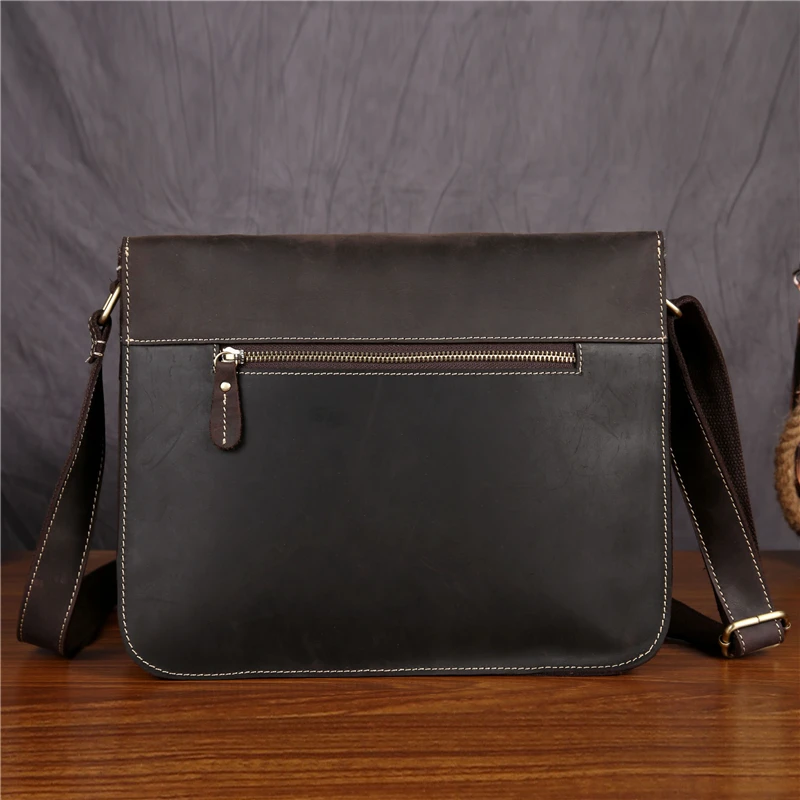 YISHEN Натуральная Воловья кожа мужские сумки-мессенджеры Ретро стиль повседневная