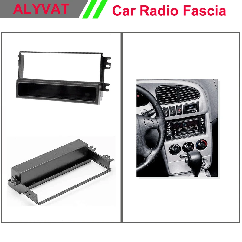 Высокое качество автомобиля радио фасции рамка Накладка для KIA Spectra 2004-2011; Sephia, Shuma 2001-2004; Ментор 1997-2001 Вт/карман