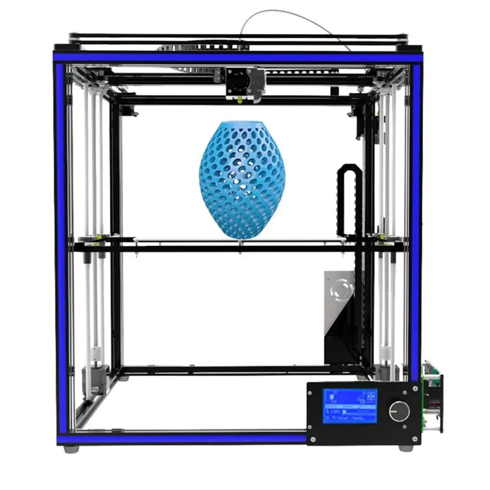 Высокая точность Tronxy X5S алюминиевая конструкция 3d принтер PLarge область печати 330*330*400 мм Макс США штекер