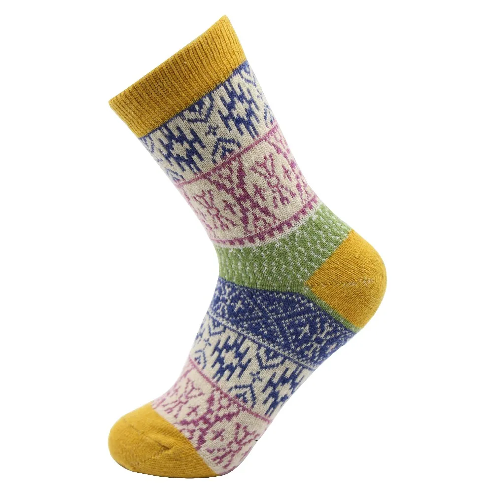 Женские шерстяные штоки в ретро стиле сезон осень зима повседневная одежда с