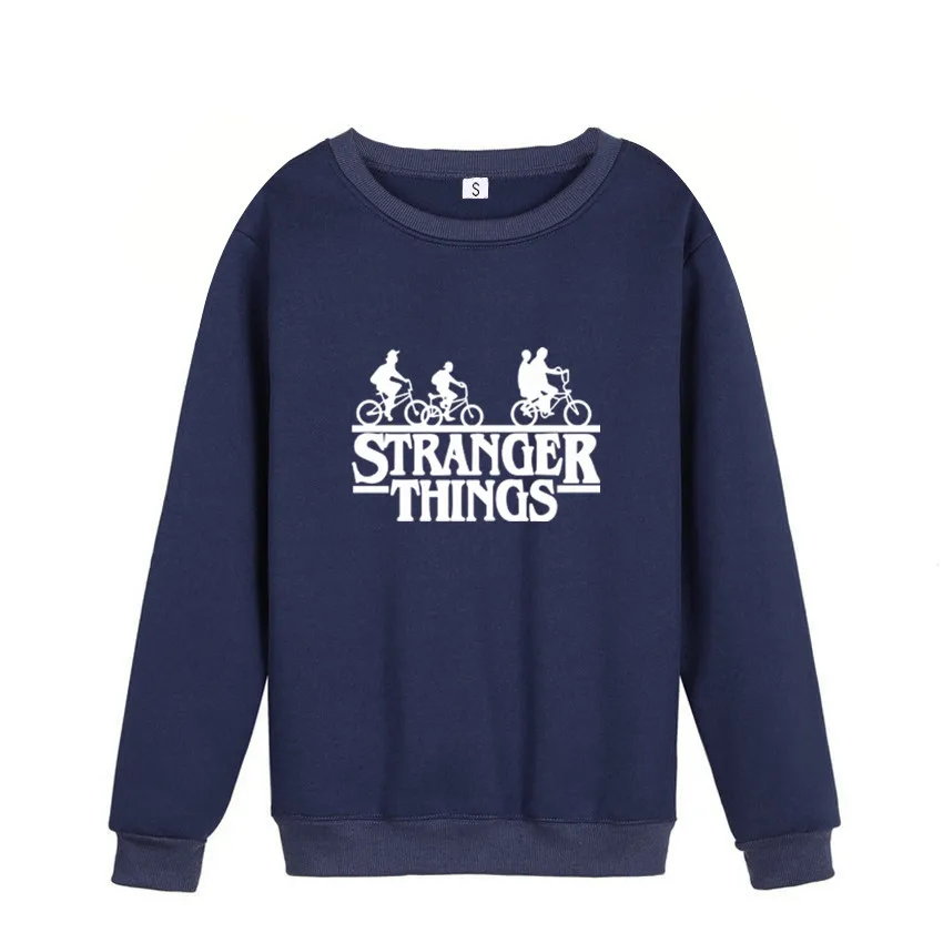 Толстовка с капюшоном Stranger Things хлопковая толстовка принтом для мужчин и женщин