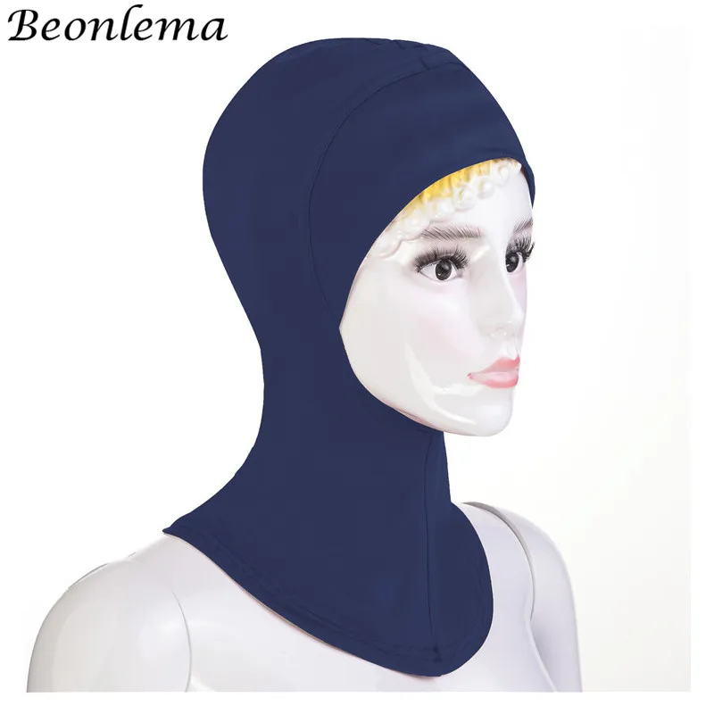 Beonlema Muslim Hijabs Bonnet Vrious Color Inner Turban Hidjab turbante Women Girl Islamic Hijab Head Wrap Modal Headcarf | Тематическая