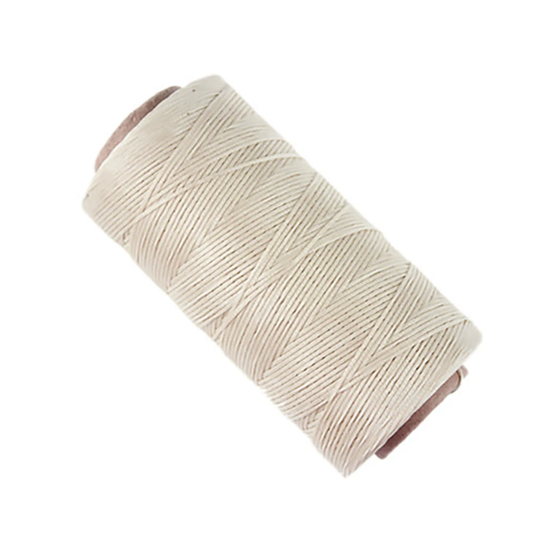 Rice White 1 мм 150D кожаный вощеный шнур для DIY инструмент для рукоделия ручная строчка 50 метров плоская Вощеная швейная линия - Цвет: Rice White