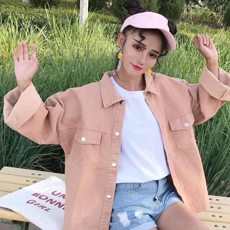 Женский однобортный Свободный кардиган NFIVE брендовая однотонная куртка в стиле