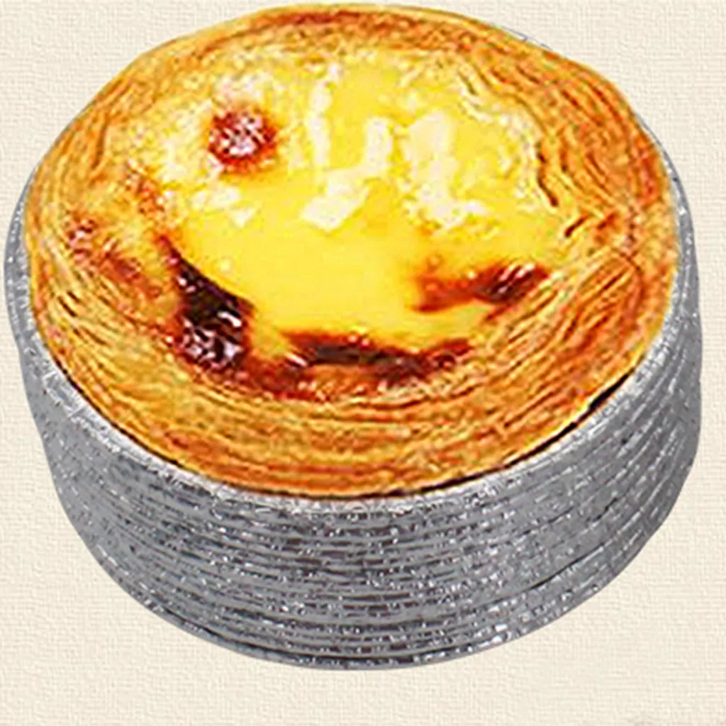 Одноразовые тарты Оловянная фольга торт Нижняя чашка яйцо tart форма мисочка из