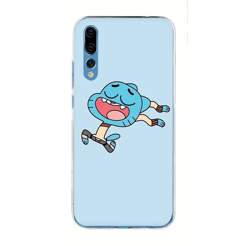 Удивительный мир Gumball жесткий чехол для телефона huawei P8 P9 P10 P20 P30 Pro Lite Mini P Smart Z Plus - Цвет: H10