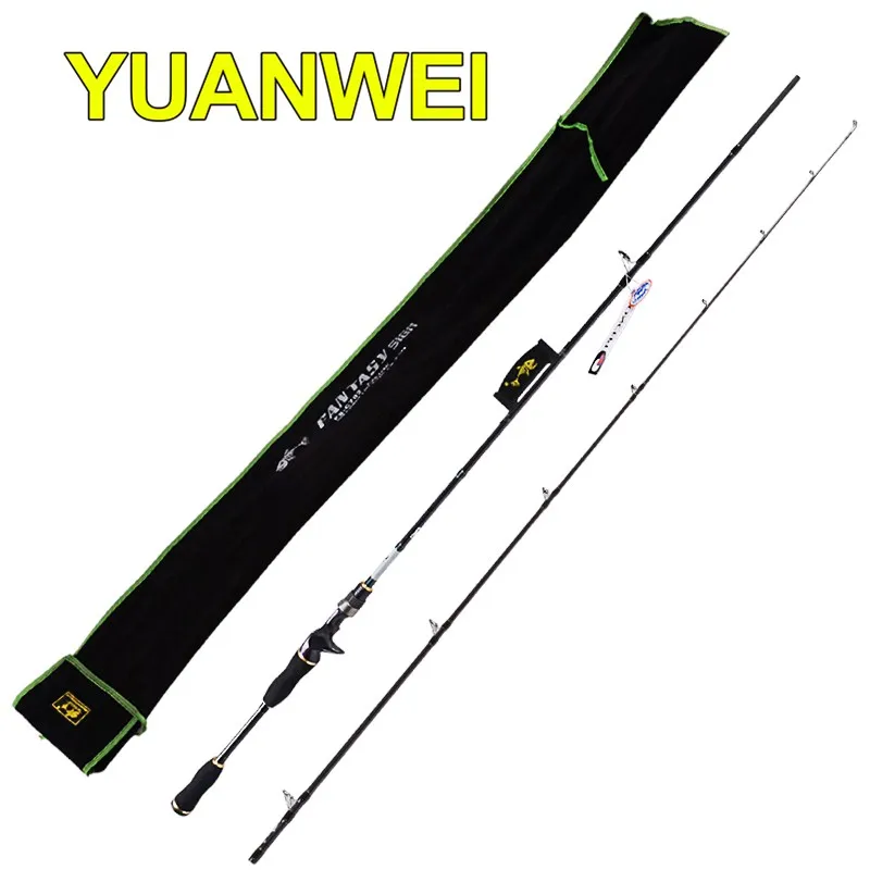 YUANWEI 2 4 м кастинговое удилище 99% углеродное волокно m IM8 спиннинговое Vara De Pesca