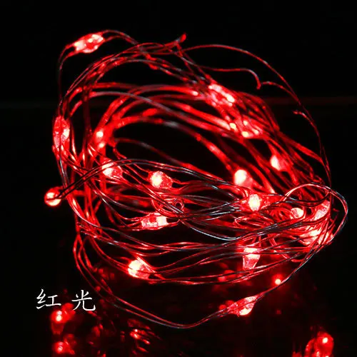 Red Grensk винные светодиодные бутылки пробковые сказочные гирлянды 2 м 20 светодиодов на батарейках огни для рождественской вечеринки Свадебные украшения - Испускаемый цвет: Red