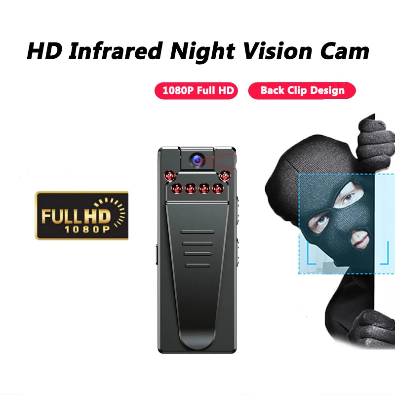 Мини камера HD 1080P микрокамера инфракрасная ночного видения DV ручка длительное